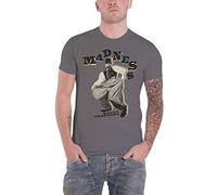 Madness T Shirt Baggy Trousers Band Logo Official Mens Heather Grey L