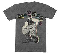 Madness T Shirt Baggy Trousers Band Logo Official Mens Heather Grey XL
