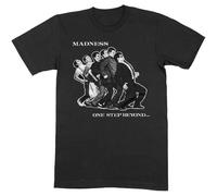 Madness T Shirt One Step Beyond Band Logo Official Mens Black XL