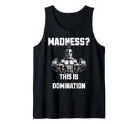 Madness This is Domination Spartan Gym Motivation Tank Top