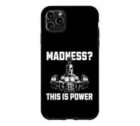 Madness This Is Power Spartan Weightlifting Motivation Case for iPhone 11 Pro Max