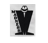 Madnness Madness Ska Band Patch Badge Embroidered Iron on Applique Patch Accessory