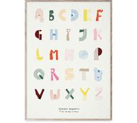 MADO - Alphabet Spaghetti Eng Poster, 70x100 cm - Multi