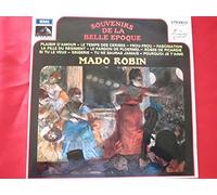 MADO ROBIN souvenirs de la belle époque LP25cm Pathé - frou-frou/griserie VG++