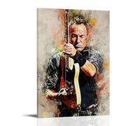 MADOMMED Bruce Springsteen Poster Decorative Painting Canvas Wall Art Living Room Poster Bedroom Painting Wall Art Picture Print Modern Family Room Decor 12 x 18 Inches (30 x 45 cm)