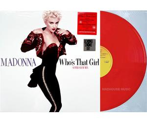 MADONNA 12" Who's That Girl Causing A Commotion RED Vinyl 2022 35th anniversary