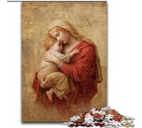 Madonna And Child 1000 Piece Jigsaw Puzzles for Adults & Teens, Relax Games Is Ideal As A Gift for The Whole Family (50x75cm)