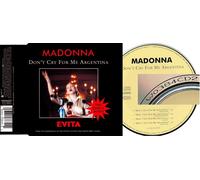 MADONNA CD Don't Cry For Me Argentina DANCE REMIXES Made UK W0384CD2 Matrix UNPL