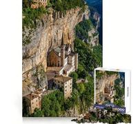 Madonna Della Corona Puzzles for Adults 1000 Puzzles Brain Power Nice Thick Fun Challenge Premium Gift (38x52cm)