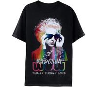 Madonna Finally Enough Love Pride Wow T Shirt Very Limited Edition L-Black