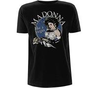 Madonna Like a Virgin Queen of Pop Tee T-Shirt Mens Black L