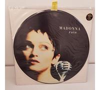 MADONNA - MADONNA, rain, 12" INCH EP, PICTURE DISC, plain sleeve, WO190TP