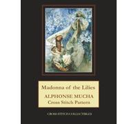 Madonna of the Lilies: Alphonse Mucha Cross Stitch Pattern