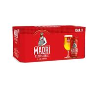 Madri Excepcional Lager Beer 15 X 440 Ml (cans)