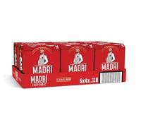 Madri Excepcional Spanish Lager | Case of 24 | 440ml | Beer Case Perfect for Parties, & Events