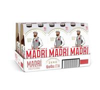 Madri Excepcional Zero Premium Alcohol Free Lager Beer 24 x 330ml (Bottles)