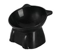 madri Raised Cat Bowls, Stress Elevated Cats Food Bowls, Raised Tilted Cats Food Dish, Slanted Cat Dish Food or Water Bowls, Elevated Pet Feeder Bowl for Cats & Small Dogs