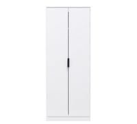 Ready Assembled 2 U Madrid 2 Door Wardrobe (Ready Assembled) in White Ready Assembled 2 U White