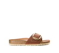 Women's sandals Birkenstock Madrid Big Buckle Natural Leather Oiled Rouge 38 Étroit