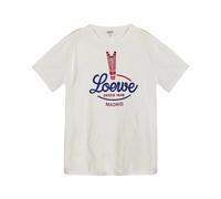 Madrid Cotton T-Shirt- female- Loewe- T-Shirts- White- M- Tops M