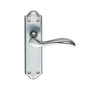 Madrid Lever ON Backplate - Bathroom 57MM C/C