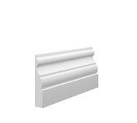 Madrid MDF Architrave 95mm x 18mm x 2440mm, White Primed (Pack of 4)