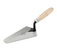 Madrid model forged trowel with beech wood handle 140 x 80 mm