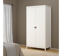 Madrid Modern Matt White Tall Wardrobe (H)1990mm (W)1023mm (D)584mm