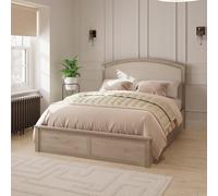 Madrid Ottoman Bed GFW Light Oak Double
