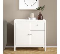Madrid Sideboard - 2 Door - 1 Drawer - Small - White