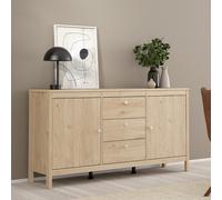Madrid Sideboard - 2 Door - 3 Drawer - Medium - Jackson Hickory Oak