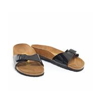Madrid Single Strap Mules black patent