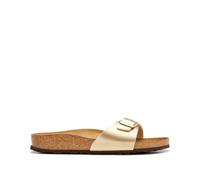 Madrid Single Strap Mules Gold-Coloured