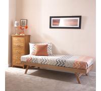 Madrid Single Trundle Natural 3 x 6ft