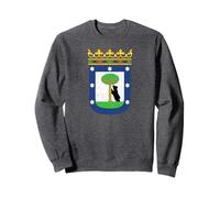 MADRID SPAIN CITY FLAG COAT OF ARMS Sweatshirt