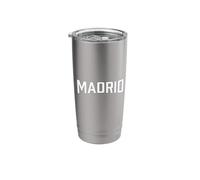Madrid Spain City Typography Design Stainless Steel Insulated Tumbler