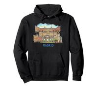 Madrid Spain Travel Souvenir Historic City Landmark Gift Pullover Hoodie