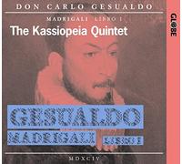 Madrigali Libro 1 - The Kassiopeia Quintet