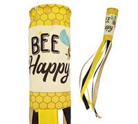 Madrona Brands Bumble Bee Windsock 60-Inch | Durable Outdoor Decorative Hanging Wind Sock for Outside | Yard, Patio, Garden, Deck