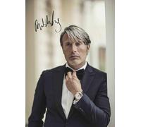 Mads Mikkelsen Autographed Signed 6x4 Photo 1