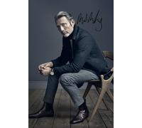 Mads Mikkelsen Autographed Signed A4 Photo Print