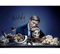 Mads Mikkelsen - Hannibal Autographed Signed 6x4 Photo