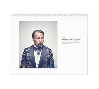 Mads Mikkelsen Vol.1-2026 Wall Calendar