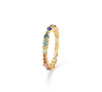 Mads Z Circus Precious Stone Ring 14 ct. Gold 1544069-54 - Woman - Gold Gold/Multicoloured 54