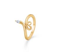 Mads Z Cobra Ring 8 ct. Gold 3347124-54 - Woman - Gold Gold 54