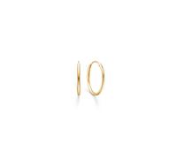 Mads Z Creole 10 mm Earrings Gold 8310526 - Woman - Gold Gold