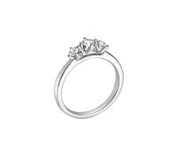 Mads Z Crown Trinity Ring White gold 0,34 ct. 1641734-56 - Woman - Whitegold Silver 56