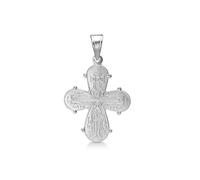 Mads Z Dagmar Cross Blank Pendant Silver 8130536 - Woman - 925 Sterling Silver Silver