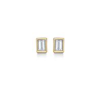 Mads Z Diamond Baguette Earrings Gold 0,14 ct. 1511027 - Woman - Gold Gold