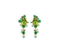 Mads Z Four Seasons-Spring Peridot Earrings 14 ct. Gold 1516033 - Woman - Gold Gold/Green